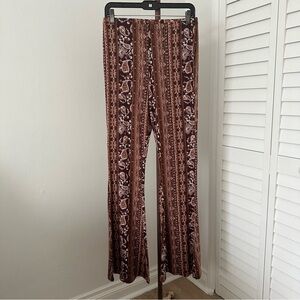 Bellbottom leggings, super soft, comfy , cute boho leggings